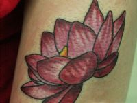 Flor-flower-loto-color-colortattoo-tattoo-tatuaje-amor-de-madre-zamora