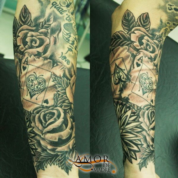 Mediamanga-brazo-arm-rose-rosa-carta-card-composicion-tattoo-tatuaje-amor-de-madre-zamora