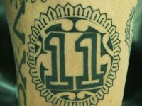 Numero-11-number-maori-polinesio-tattoo-tatuaje-amor-de-madre-zamora