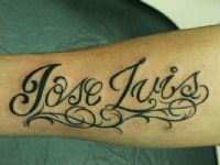 Nombre-name-letras-letters-tattoo-tatuaje-amor-de-madre-zamora-jose-luis-brazo-arm