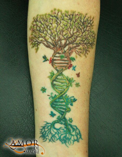 Arbol-ADN-color-colortattoo-original-tattoo-tatuaje-amor-de-madre-zamora